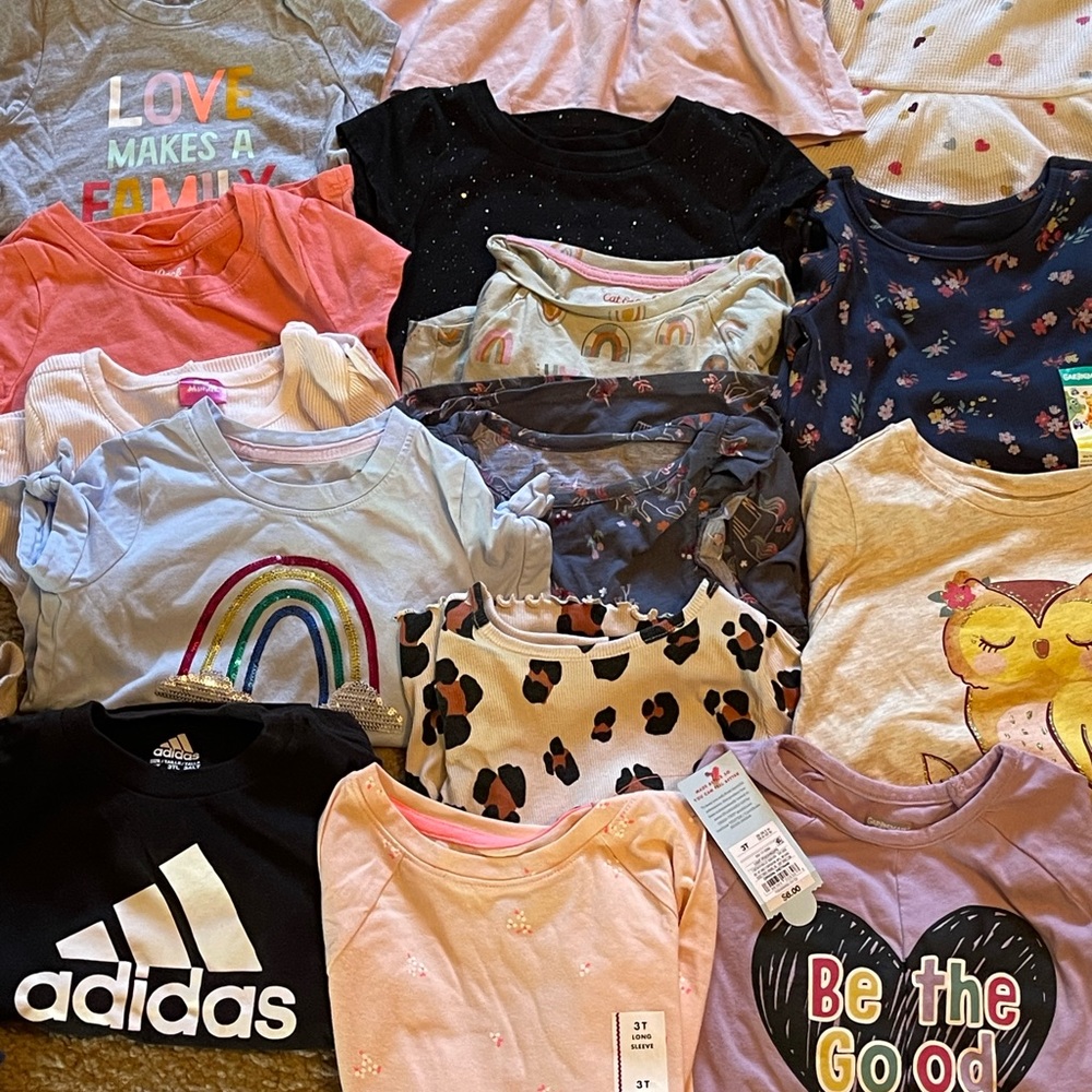 23+ 3t girls shirts
